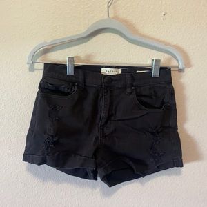 Pacsun Black  Shortie Shorts Size 27
